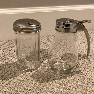 Sugar and Syrup Dispensers